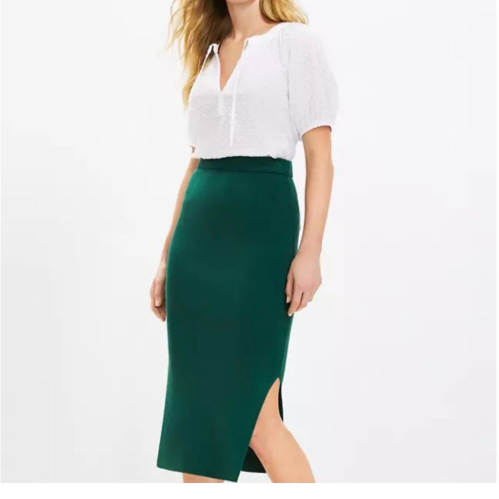 NWT Loft Midi Skirt